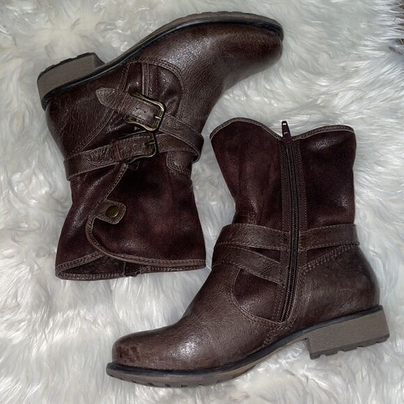✨Baretraps Sabella Brown Leather Ankle Boots - Picture 4 of 9